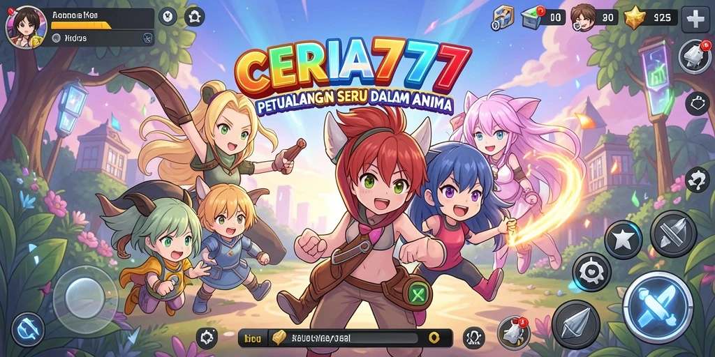 Tampilan gameplay CERIA777 yang memukau dan penuh aksi.