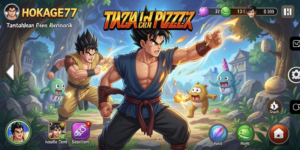 Gameplay HOKAGE77 yang penuh warna dan menantang.