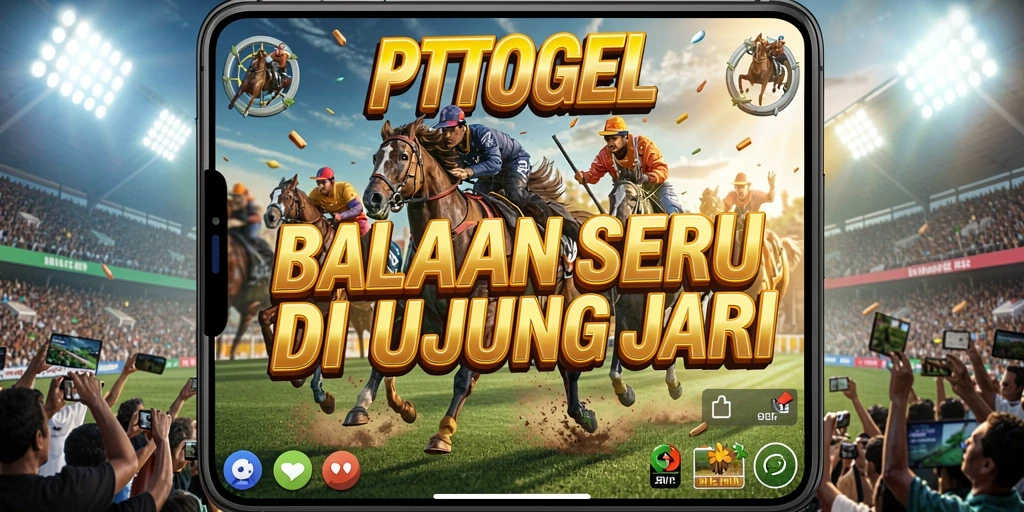 Tampilan gameplay balapan seru di PTTOGEL dengan grafis menakjubkan.