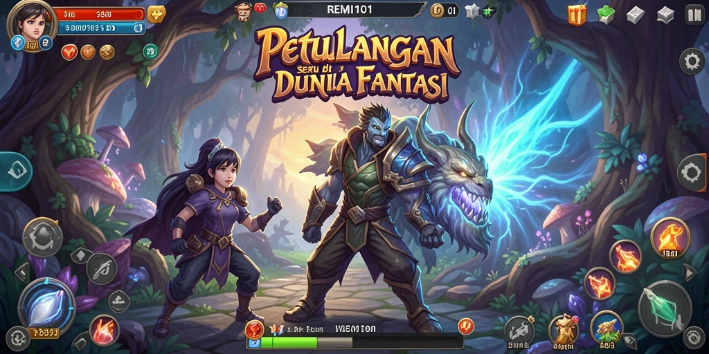 Tangkapan layar dari gameplay seru REMI101 yang penuh tantangan.