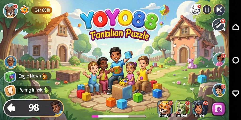 Screenshot gameplay YOYO88 yang menarik dan menantang.